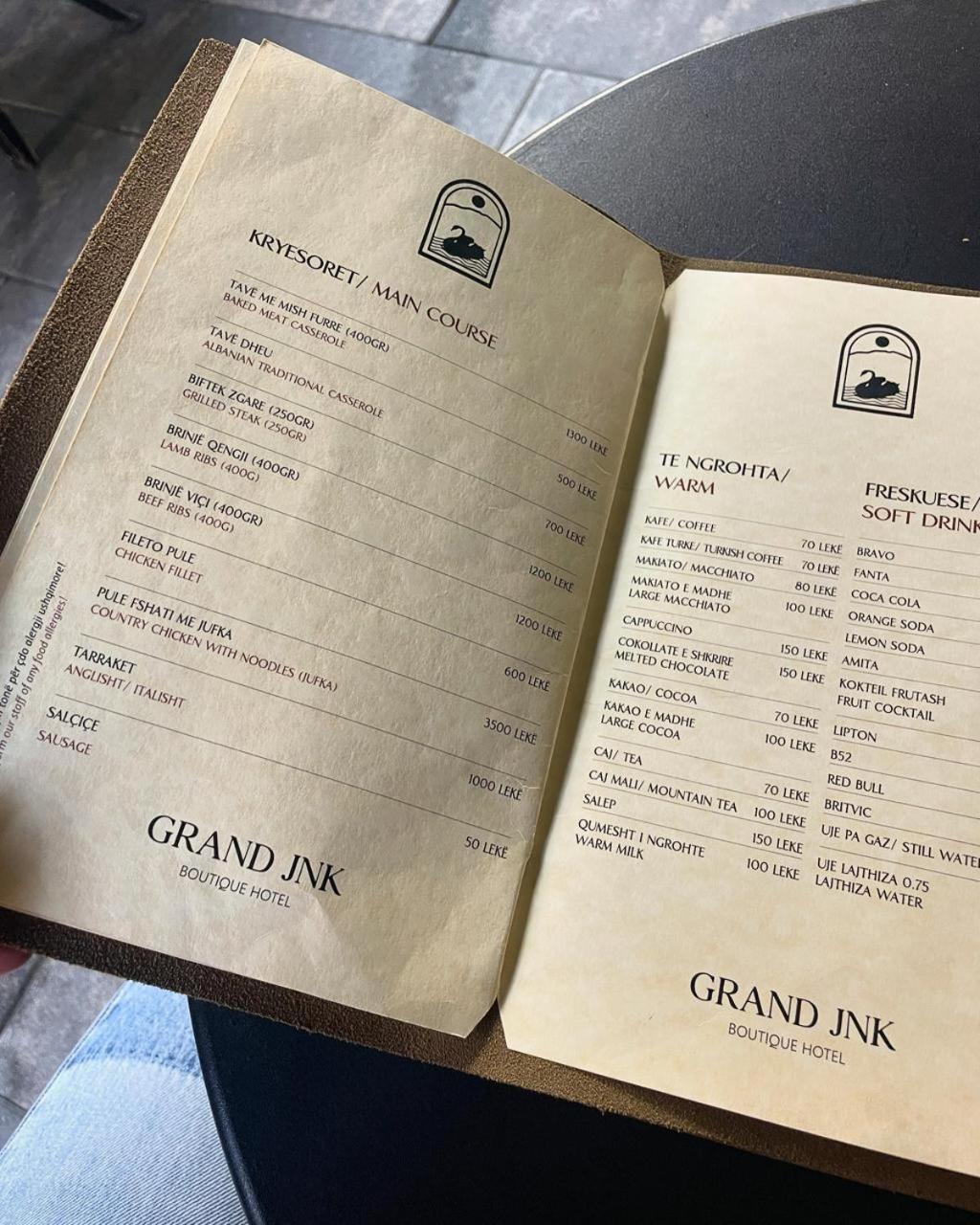 Kukes Grand Jnk Boutique Hotel מראה חיצוני תמונה